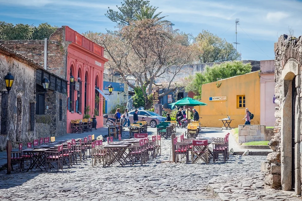 Beautiful Colorful Colonia del Sacramento Uruguay